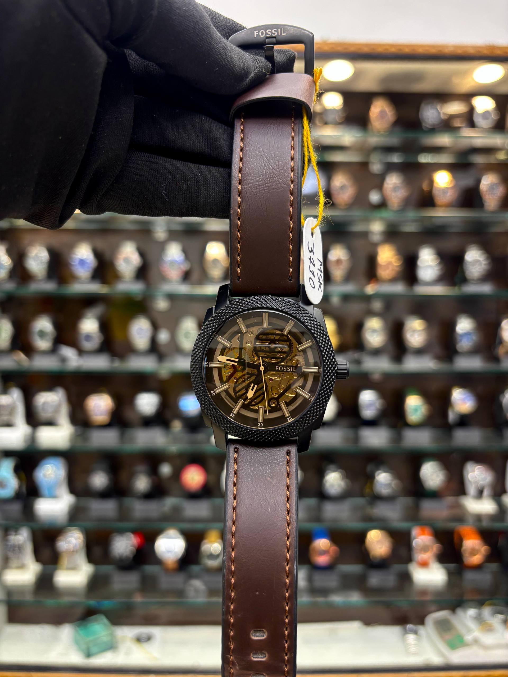 FOSSIL AUTOMATIC ⚙️ NOW IN MATTE BLACK ⚫️ BODY 🤩 ROUND