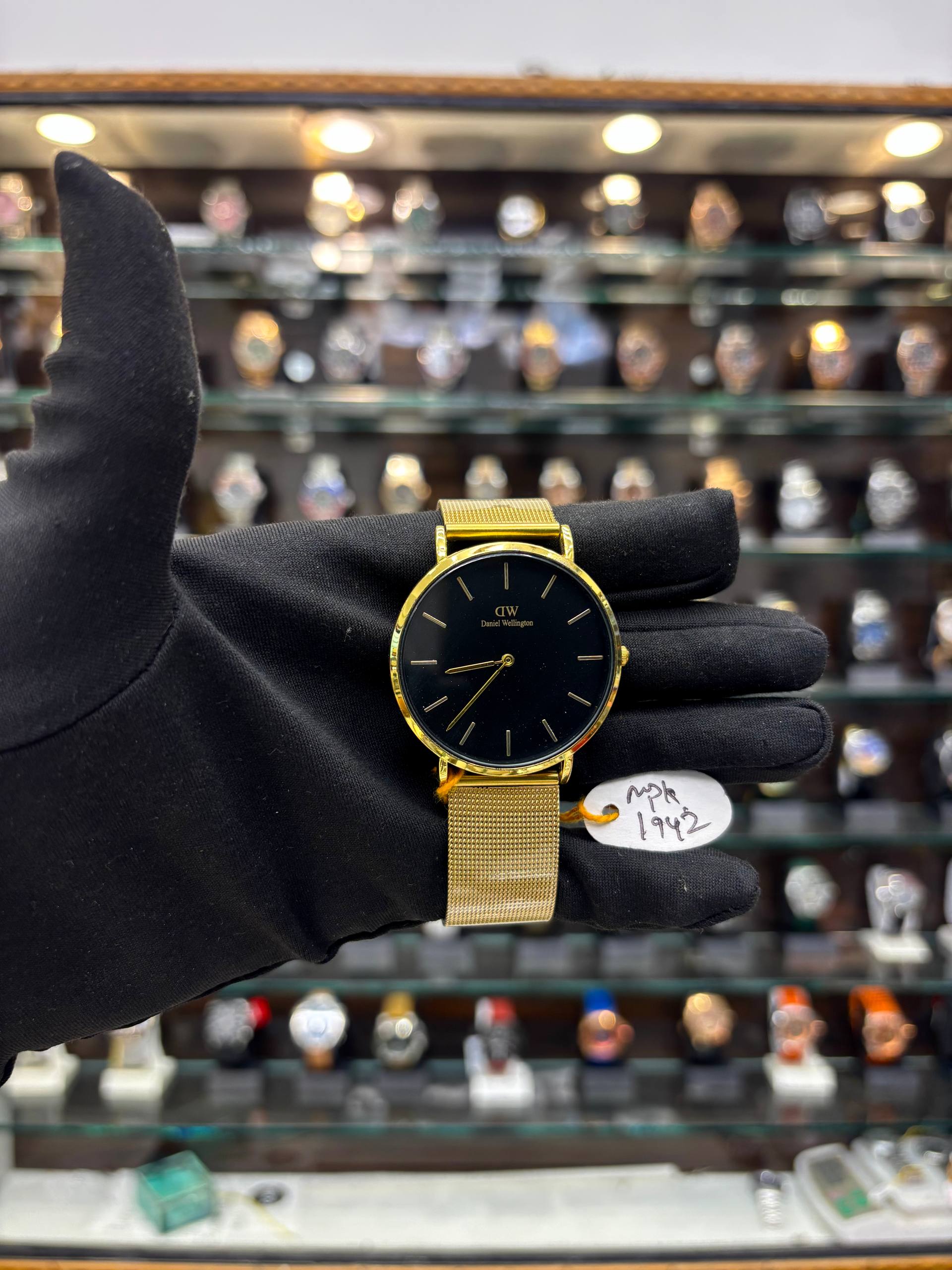 DANIEL WELLINGTON DW SLIM CHAIN FOR MENS GOLD 🥇